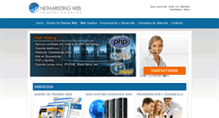 Desktop Screenshot of netmarketingweb.com
