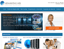 Tablet Screenshot of netmarketingweb.com